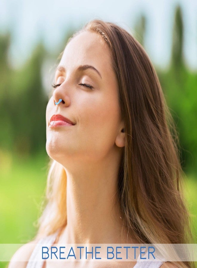 ايرماكس موسع الأنف AIRMAX لتحسين التنفس - حل طبيعي ومريح للمساعدة على التنفس لتحقيق أقصى تدفق للهواء وتقليل احتقان الأنف (صغير - أزرق) - Image 3